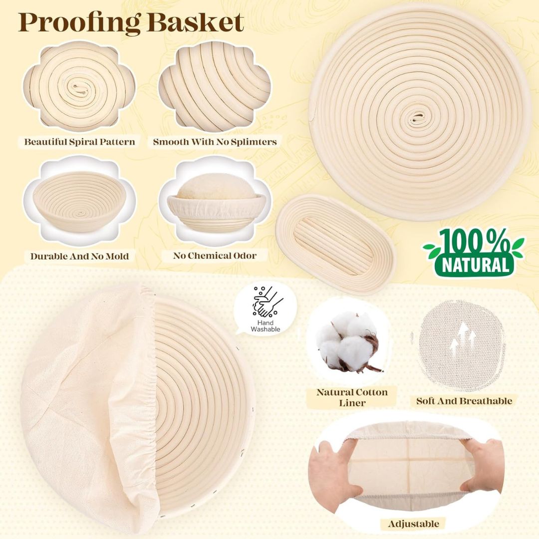 BakeWeave™ Rattan Bread Kit