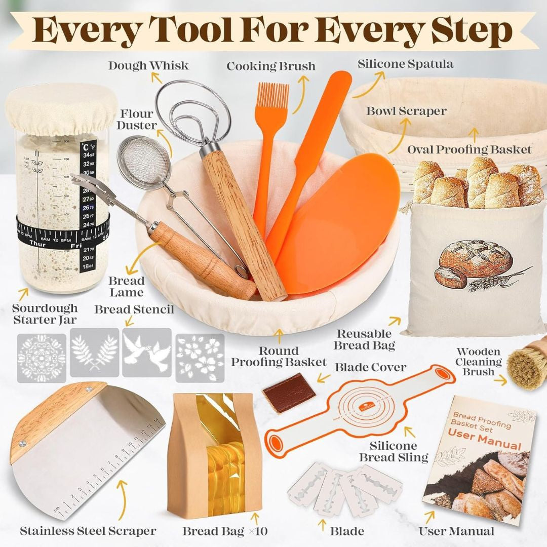BakeWeave™ Rattan Bread Kit