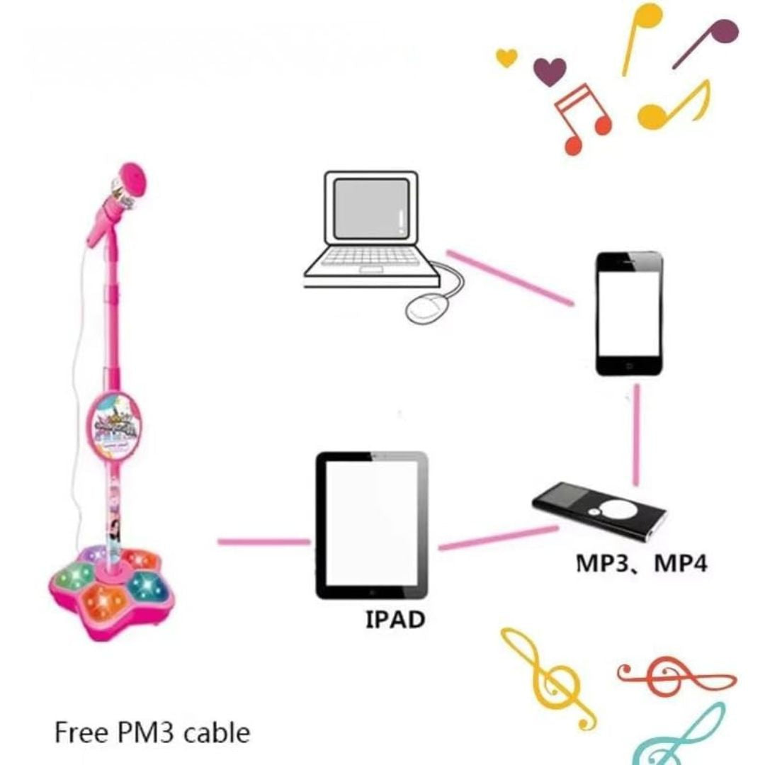 KaraoKing™ Bluetooth Mic Set
